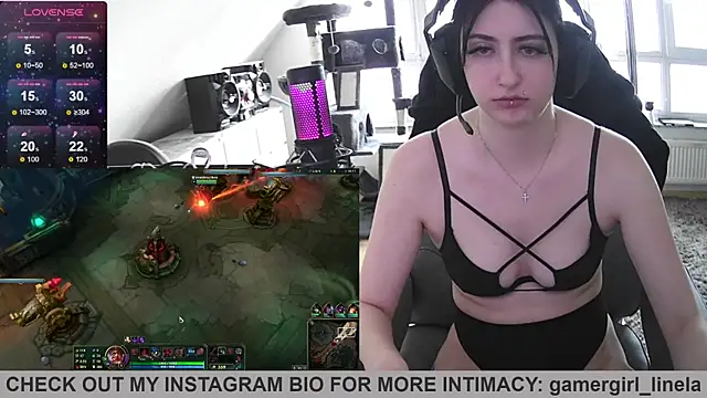 Gamergirl-Linela online show from 07/23/26, 04:49