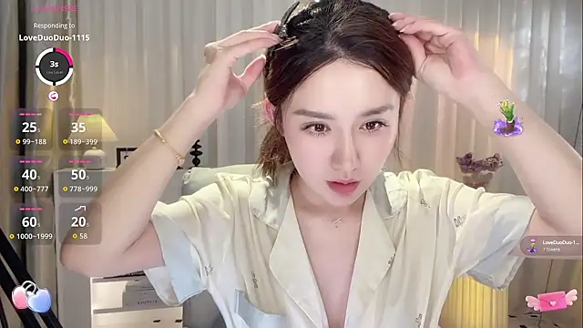 DUODUO-777 online show from 09/13/25, 11:54