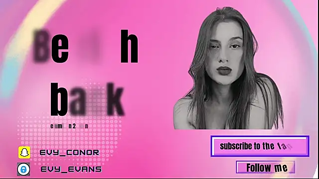 Snapshot of Evy_conor chatting on 09/28/25, 12:21 Evy conor online show from 09/28/25, 12:21