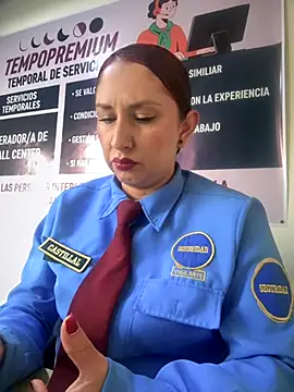 Snapshot of Megan-01- chatting on 10/15/25, 12:05 Megan-01- online show from 10/15/25, 12:05