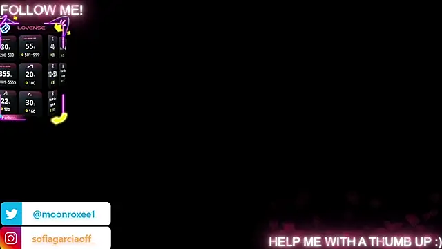 Moonroxe  online show from 10/08/25, 02:25