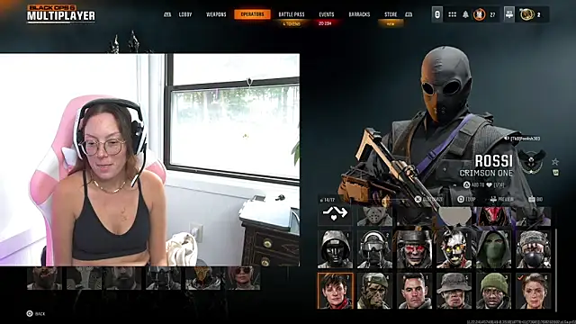 SpaceCowWhore online show from 10/13/25, 05:35