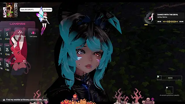 Snapshot of Bowsette_Cami chatting on 10/20/25, 02:28 Bowsette Cami online show from 10/20/25, 02:28