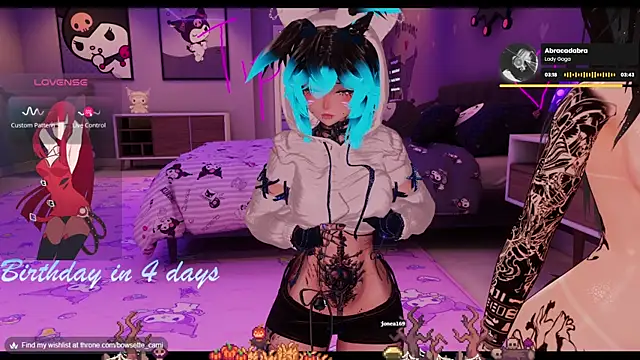 Snapshot of Bowsette_Cami chatting on 10/21/25, 02:51 Bowsette Cami online show from 10/21/25, 02:51