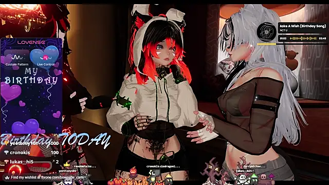 Snapshot of Bowsette_Cami chatting on 10/25/25, 03:29 Bowsette Cami online show from 10/25/25, 03:29