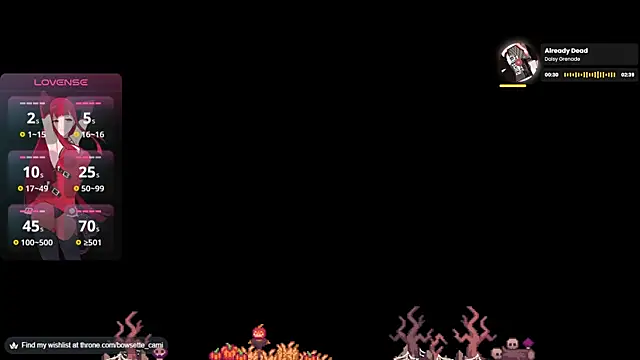 Snapshot of Bowsette_Cami chatting on 10/28/25, 03:14 Bowsette Cami online show from 10/28/25, 03:14