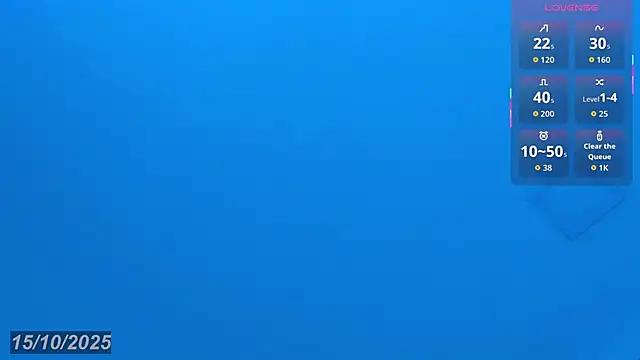 Sebax Young online show from 10/15/25, 03:28