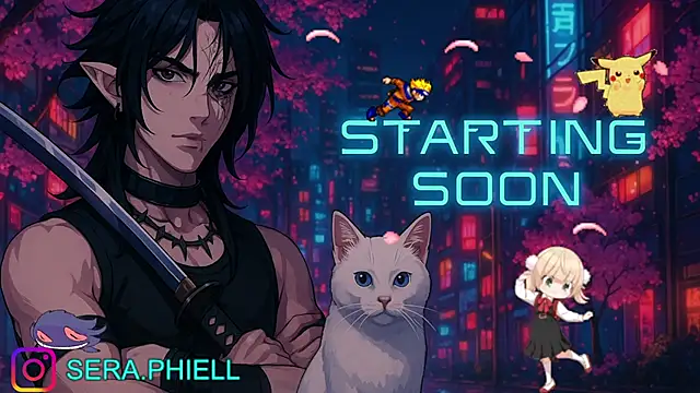 Snapshot of Seraphiell chatting on 12/18/25, 01:22 Seraphiell online show from 12/18/25, 01:22