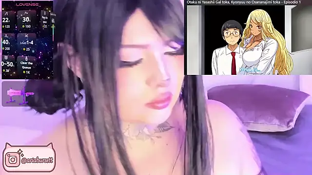 Snapshot of AriaBursett chatting on 10/14/25, 03:24 AriaBursett online show from 10/14/25, 03:24