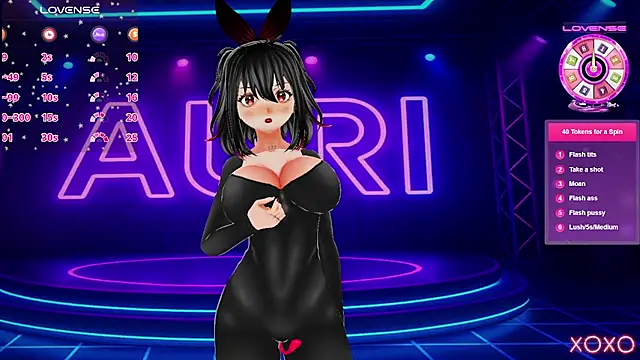 Auri Hikaru online show from 09/10/25, 10:43