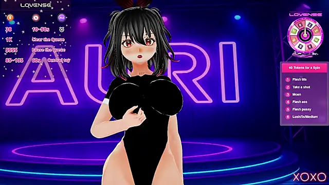 Auri Hikaru online show from 10/30/25, 07:36