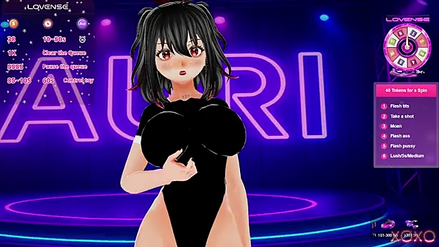 Auri Hikaru online show from 11/10/25, 04:28