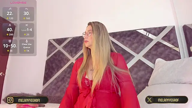 MelanyVegas online show from 10/20/25, 08:26