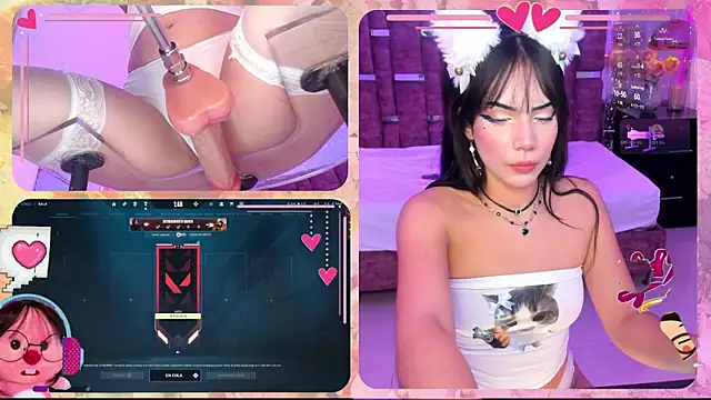 Snapshot of KittieEva chatting on 11/23/25, 02:50 KittieEva online show from 11/23/25, 02:50