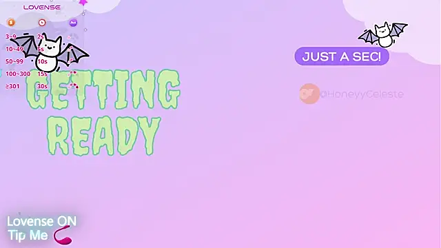 HoneyyCeleste online show from 10/15/25, 07:58