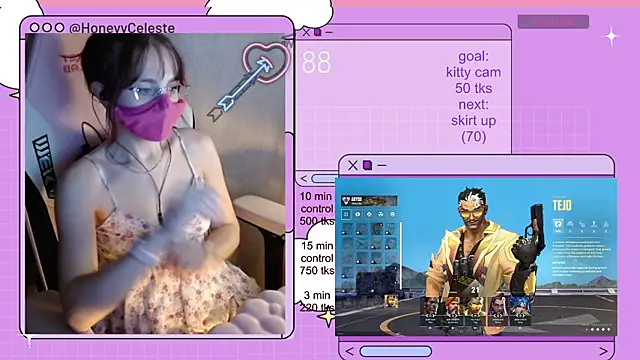HoneyyCeleste online show from 06/24/26, 06:29