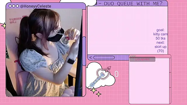 HoneyyCeleste online show from 07/27/26, 06:15