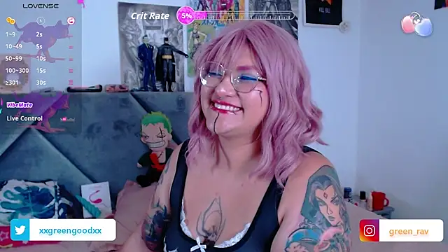 Snapshot of XxGreenGoodxX chatting on 10/10/25, 07:13 XxGreenGoodxX online show from 10/10/25, 07:13