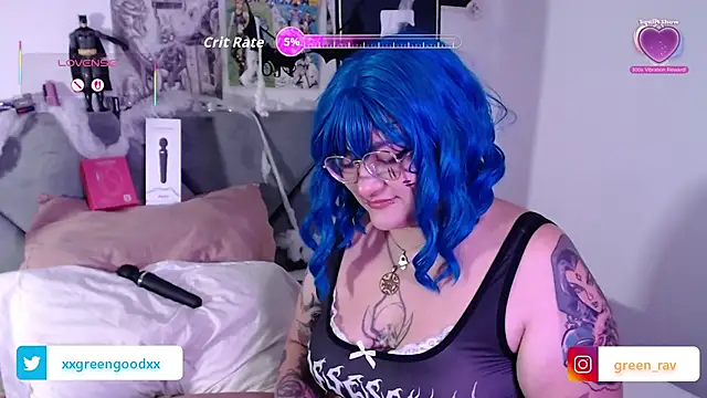 Snapshot of XxGreenGoodxX chatting on 10/26/25, 10:04 XxGreenGoodxX online show from 10/26/25, 10:04