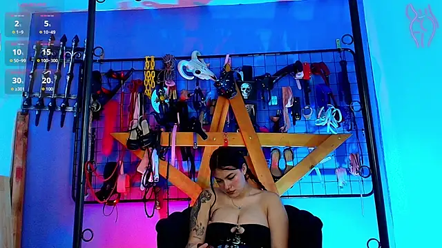 Misstresss aurora bdsm online show from 01/14/26, 03:17