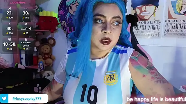 Lucycosplay777 online show from 06/12/26, 10:30