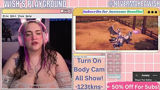 nevermakeawish online show from 05/01/26, 10:53
