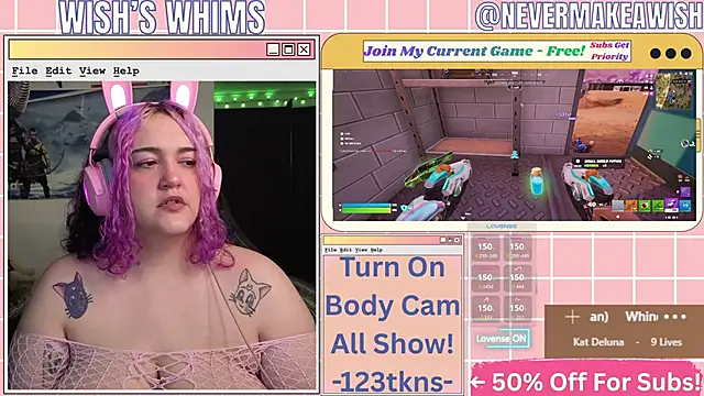 nevermakeawish online show from 05/16/26, 10:36