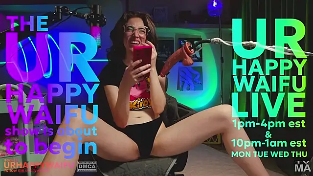 urhappywaifu online show from 07/28/26, 05:01