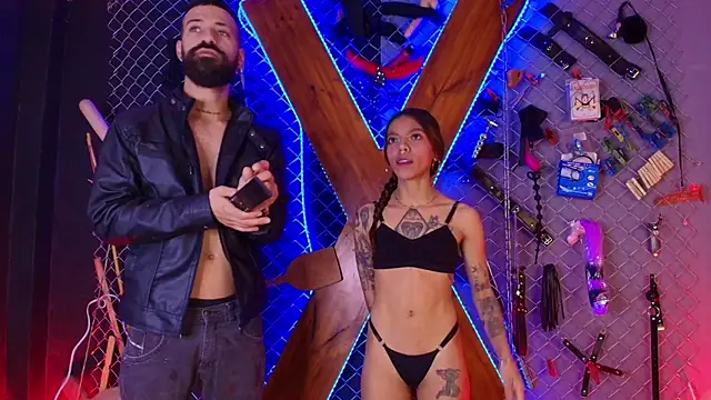 Warick and Aria bdsm  online show from 10/20/25, 10:32