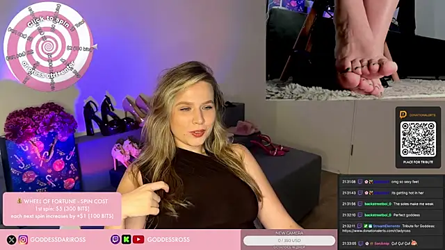 GoddessRoss online show from 12/15/25, 06:34