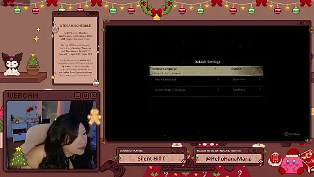 HanaMaria online show from 11/26/25, 02:23