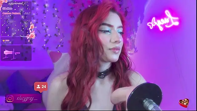 Snapshot of LucyGray chatting on 07/18/26, 05:55 LucyGray online show from 07/18/26, 05:55