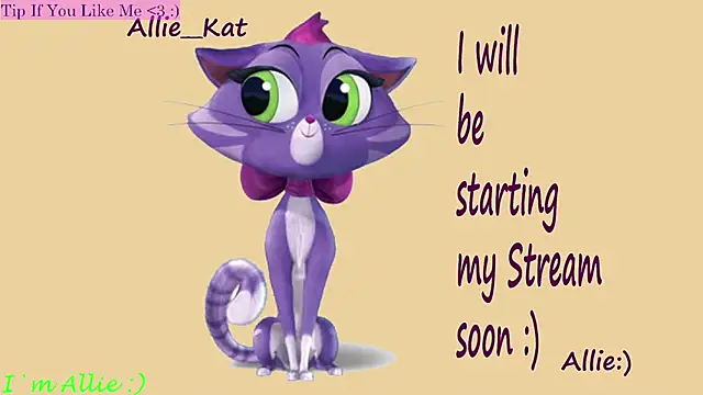 Allie Kat online show from 01/17/26, 03:50