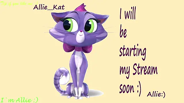 Allie Kat online show from 05/31/26, 01:40