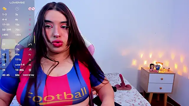 Snapshot of SofiFlex chatting on 10/31/25, 04:02 SofiFlex online show from 10/31/25, 04:02