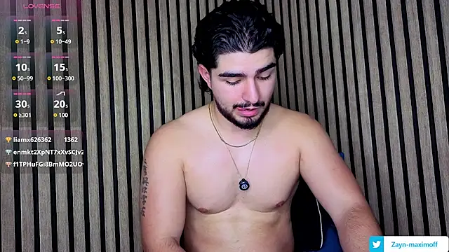 zayn maximoff online show from 07/28/26, 06:20