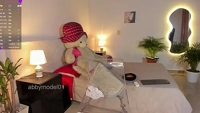 Snapshot of AbbyModel01 chatting on 11/07/25, 11:05 AbbyModel01 online show from 11/07/25, 11:05