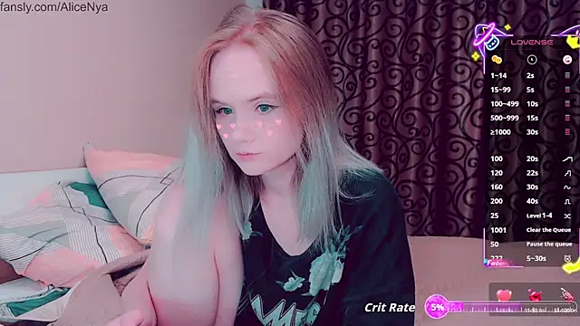 AliceNya cute online show from 10/12/25, 04:33