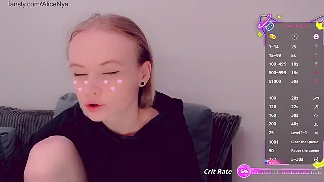 AliceNya cute online show from 11/14/25, 05:39