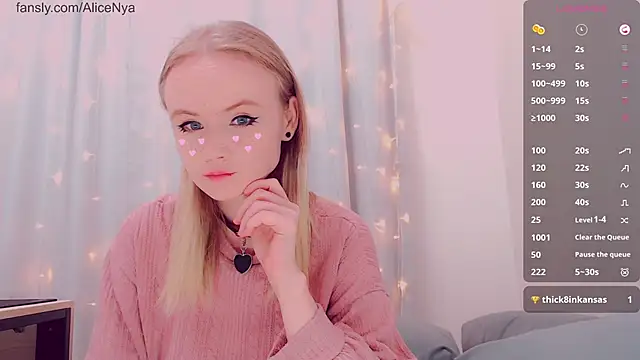 AliceNya cute online show from 02/21/26, 05:30