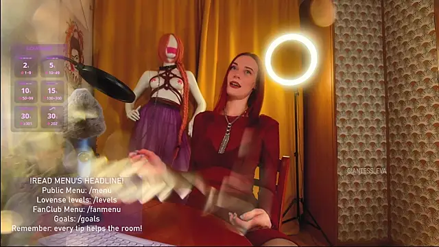Giantess Eva online show from 07/30/26, 08:08