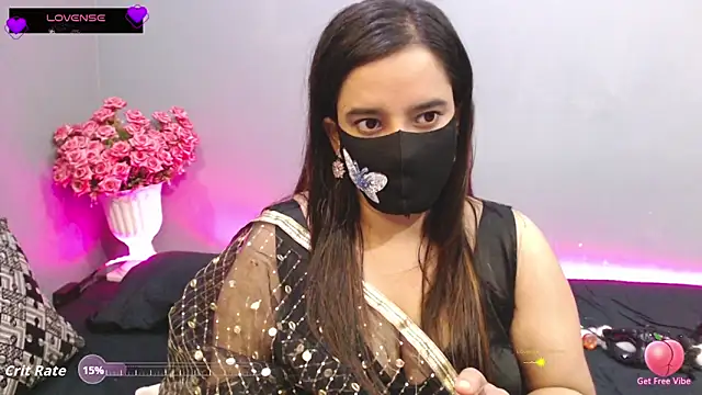 Snapshot of Sanvi-Queen chatting on 09/27/25, 07:19 Sanvi-Queen online show from 09/27/25, 07:19