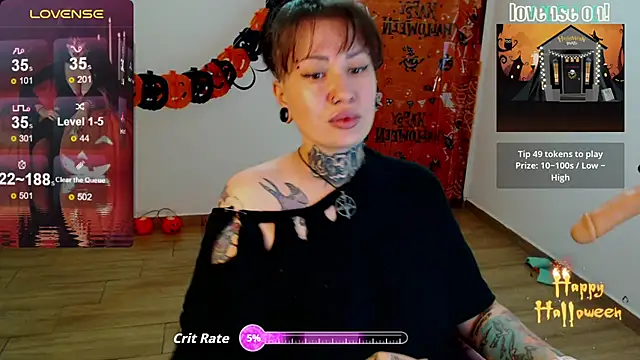 Snapshot of Senorita__Dakota chatting on 10/16/25, 07:37 Senorita  Dakota online show from 10/16/25, 07:37