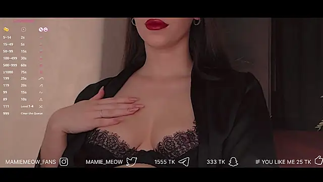 Mamiemeow online show from 02/10/25, 01:44