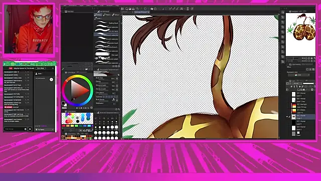 yatsuart online show from 11/08/25, 02:17