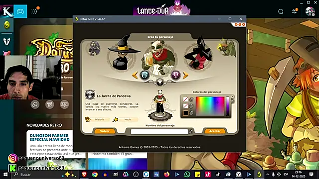 Snapshot of pequenouniverso69 chatting on 12/15/25, 02:16 pequenouniverso69 online show from 12/15/25, 02:16