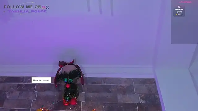 tahhlia rouge online show from 11/26/25, 09:05