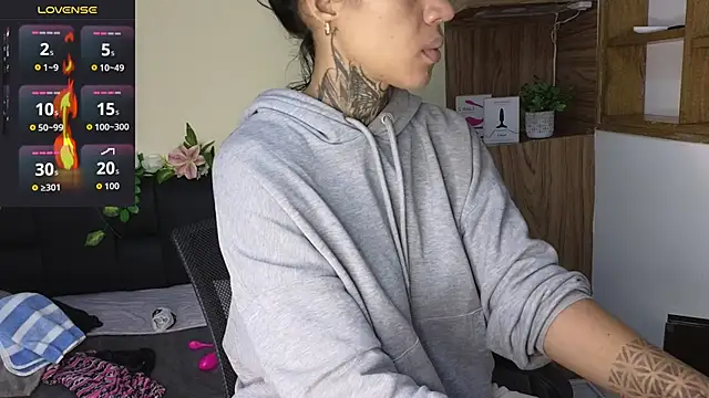 Snapshot of Mary_rabbit chatting on 10/19/25, 01:01 Mary rabbit online show from 10/19/25, 01:01