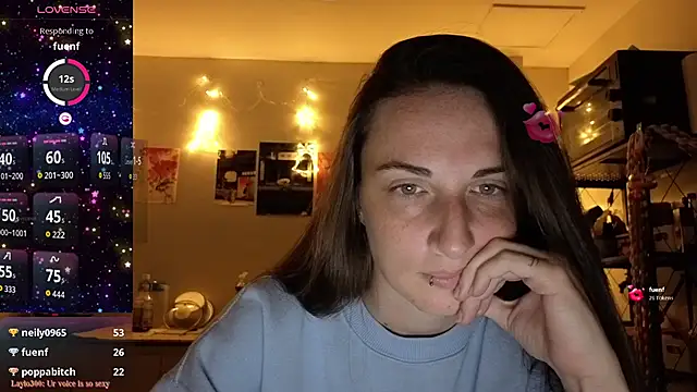 mistressaurora online show from 10/19/25, 10:49