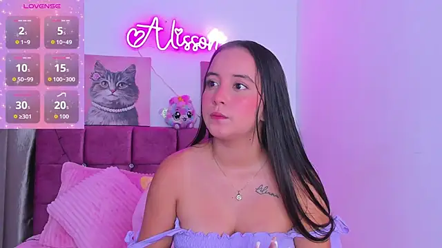 Snapshot of alissonsweet18 chatting on 04/22/26, 01:45 alissonsweet18 online show from 04/22/26, 01:45